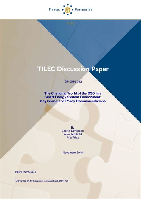 TILEC Discussion Paper